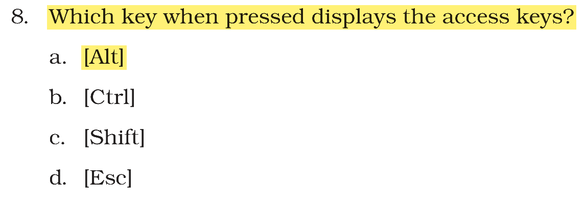 Extract from the NCERT textbook