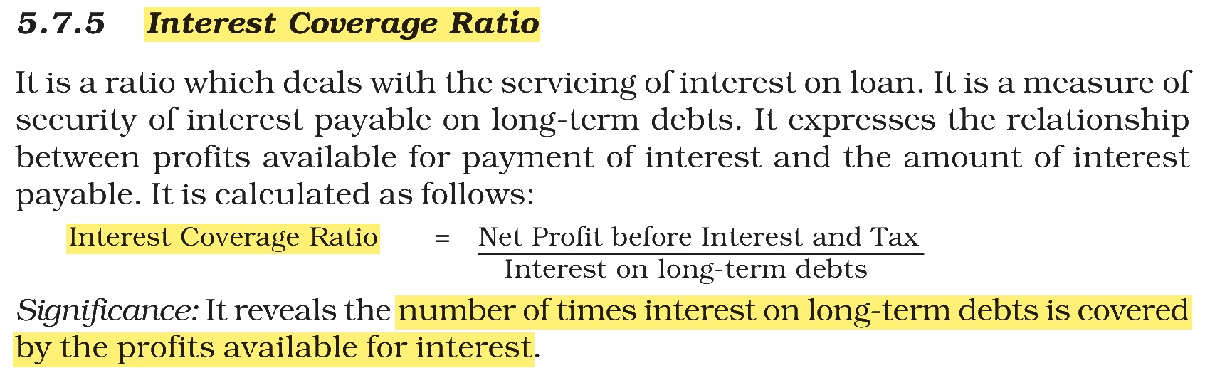Extract from the NCERT textbook
