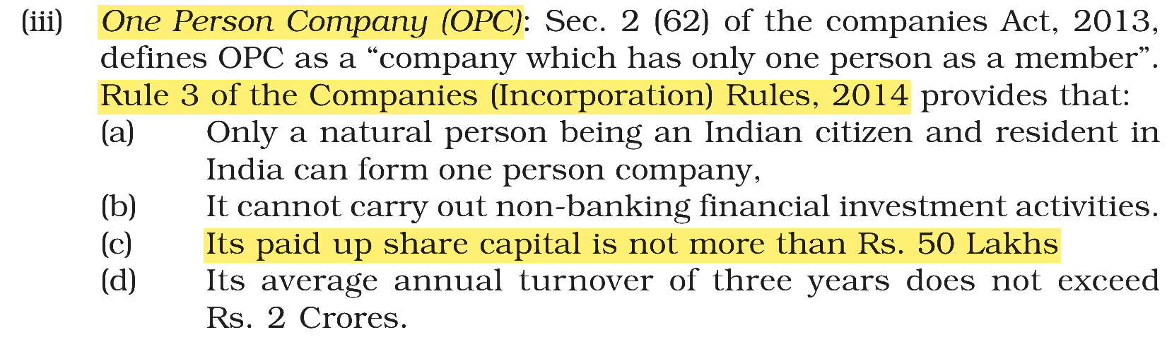 Extract from the NCERT textbook