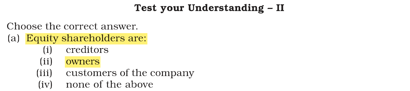 Extract from the NCERT textbook