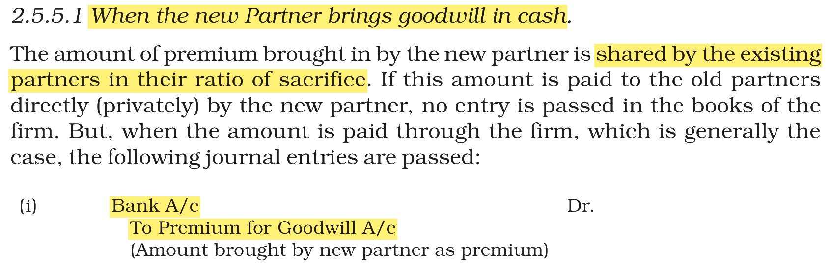 Extract from the NCERT textbook