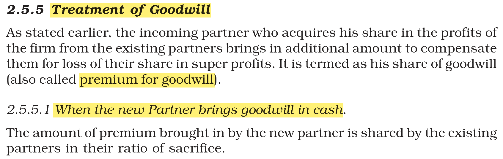 Extract from the NCERT textbook