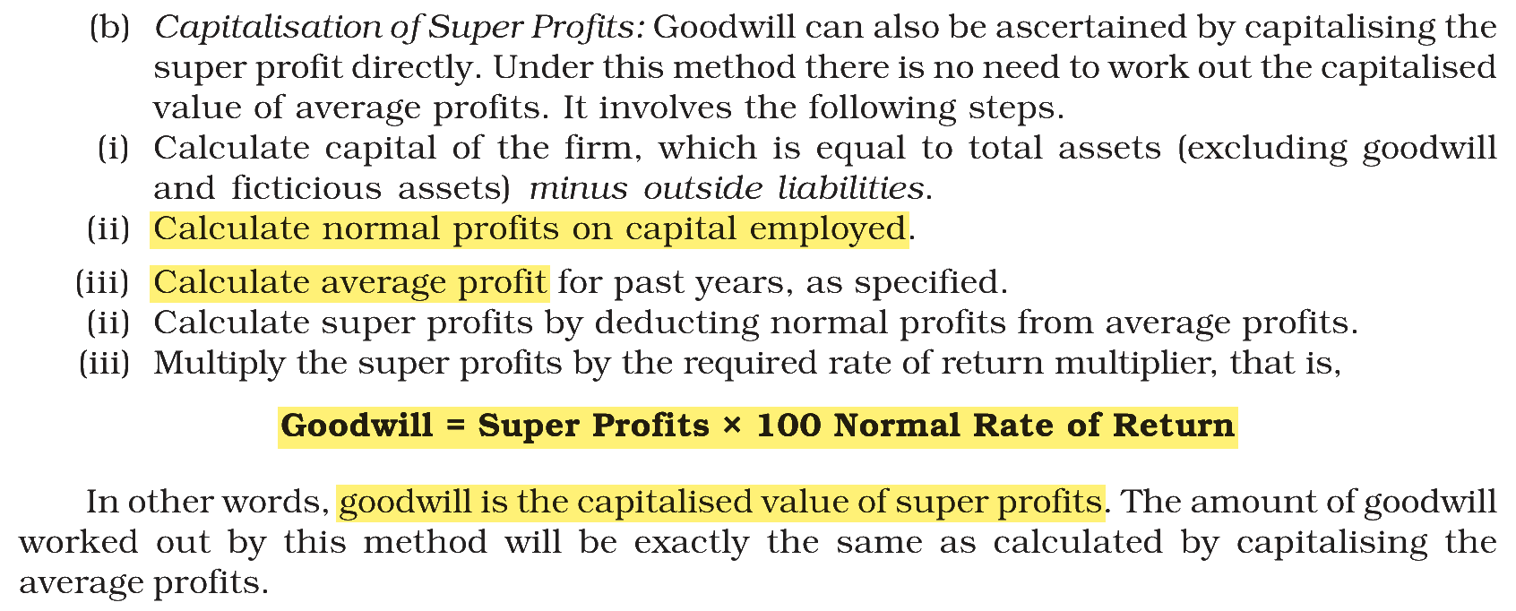 Extract from the NCERT textbook