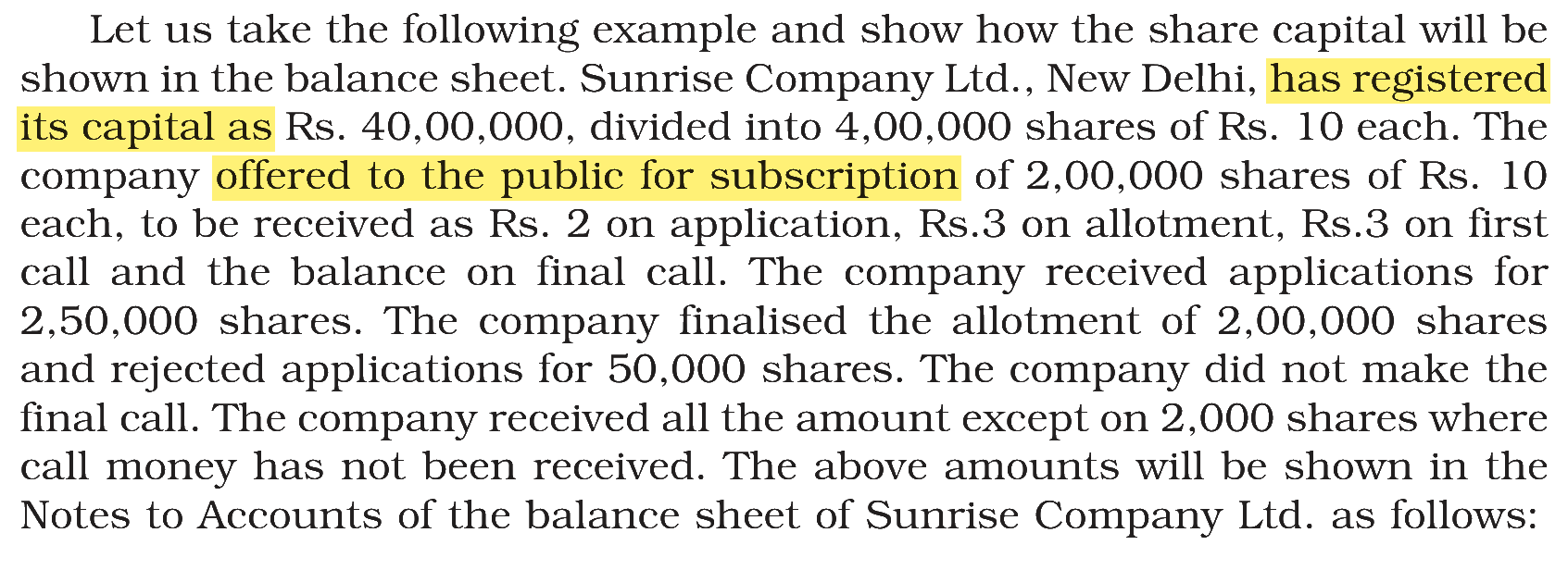 Extract from the NCERT textbook