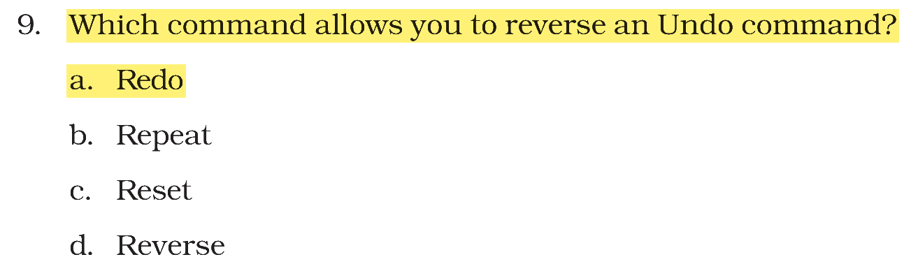 Extract from the NCERT textbook