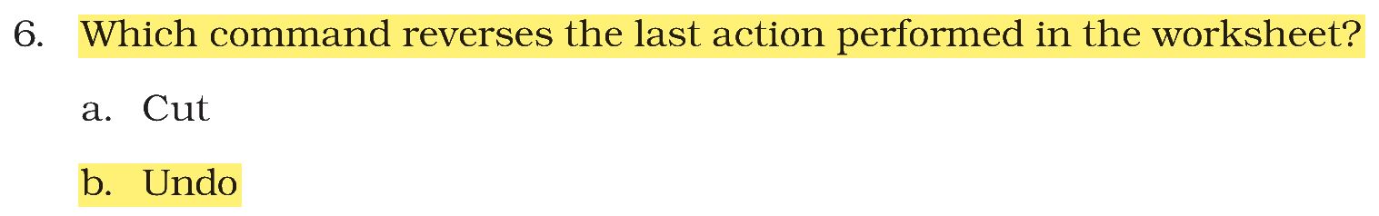 Extract from the NCERT textbook