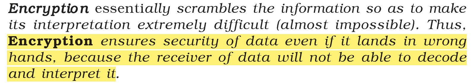 Extract from the NCERT textbook
