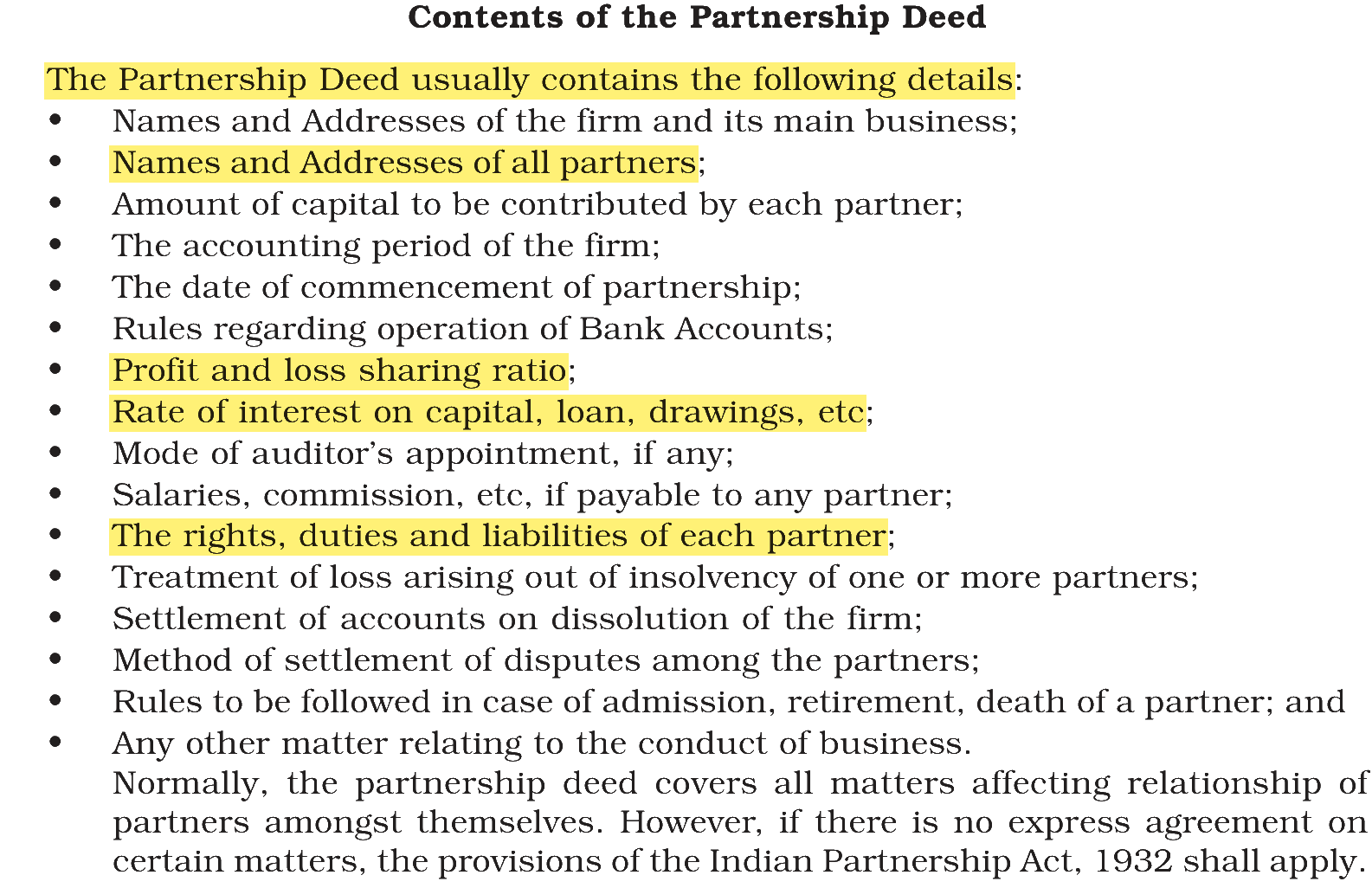 Extract from the NCERT textbook
