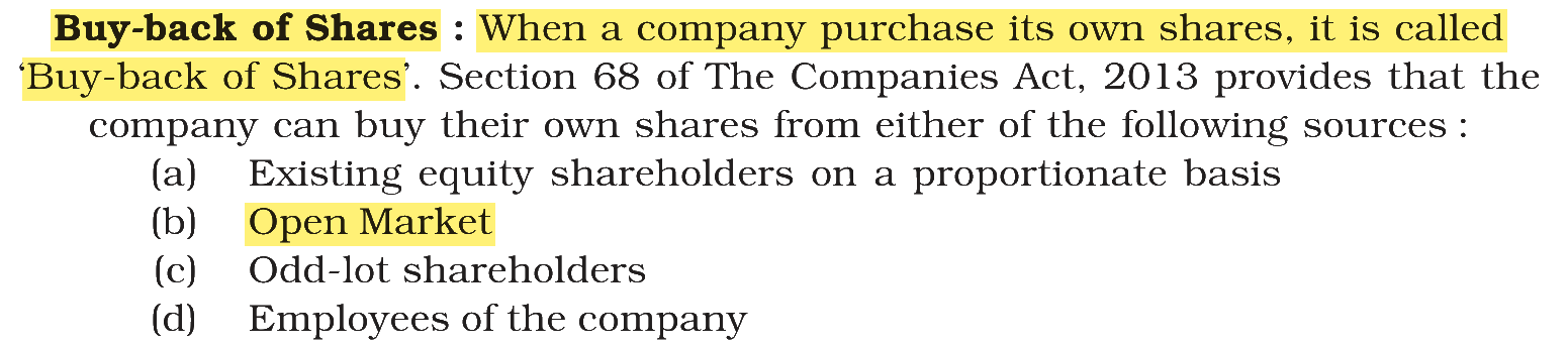 Extract from the NCERT textbook