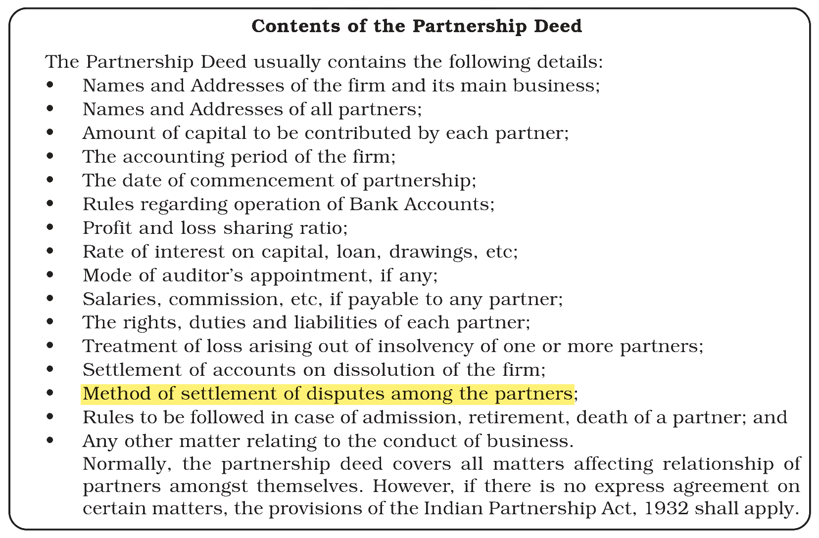 Extract from the NCERT textbook