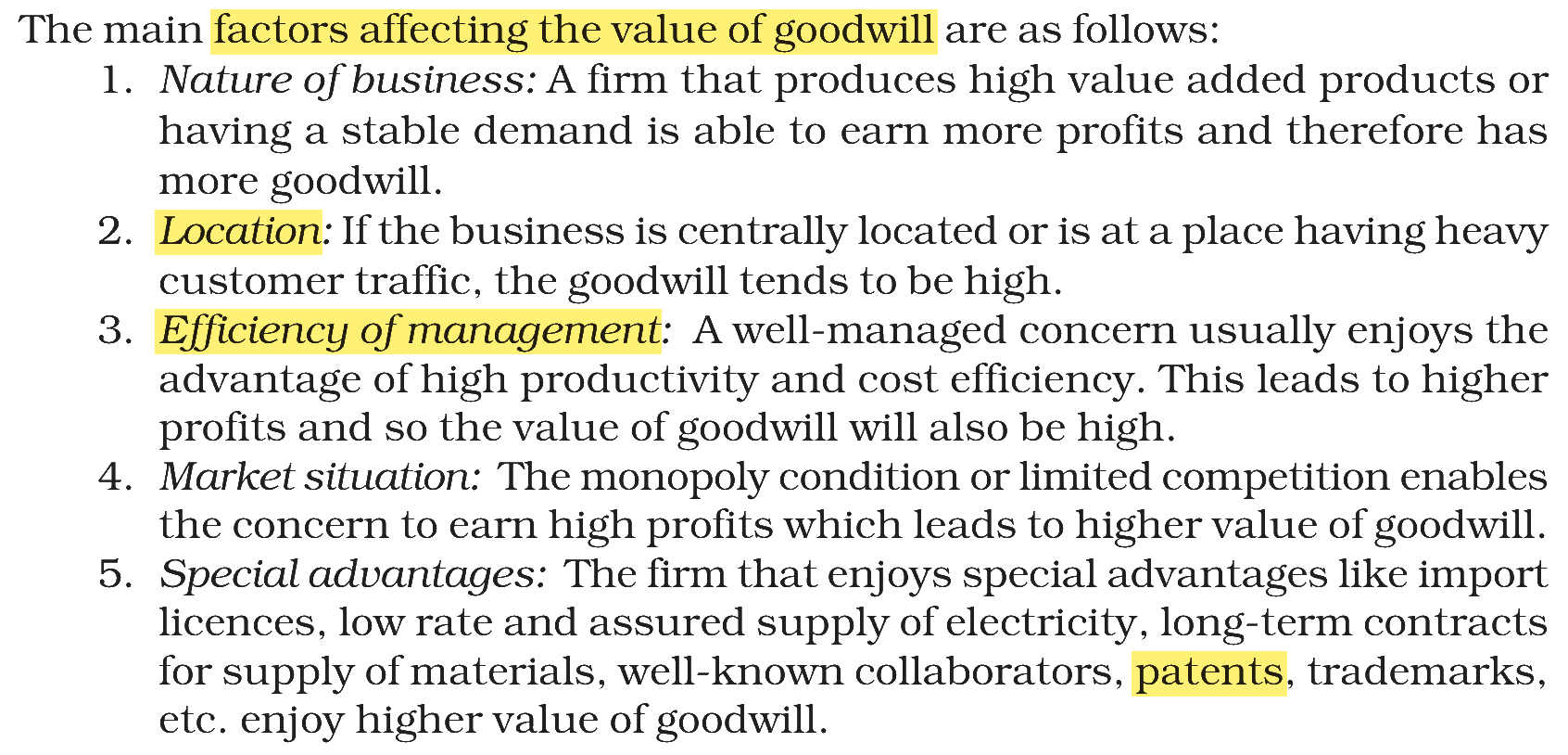 Extract from the NCERT textbook