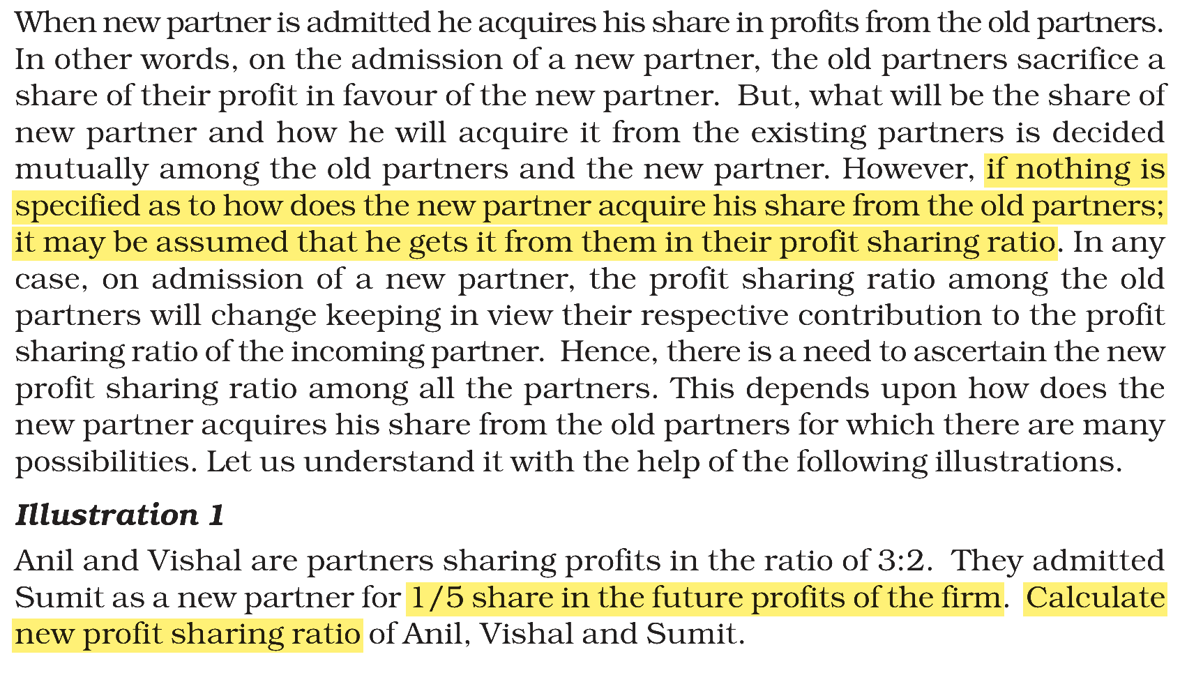 Extract from the NCERT textbook