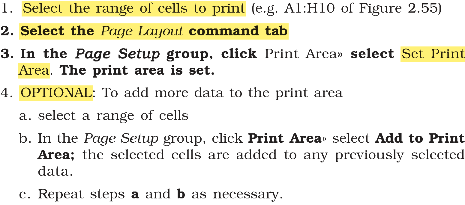 Extract from the NCERT textbook