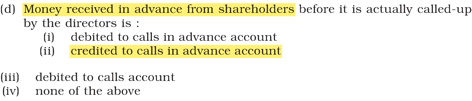 Extract from the NCERT textbook