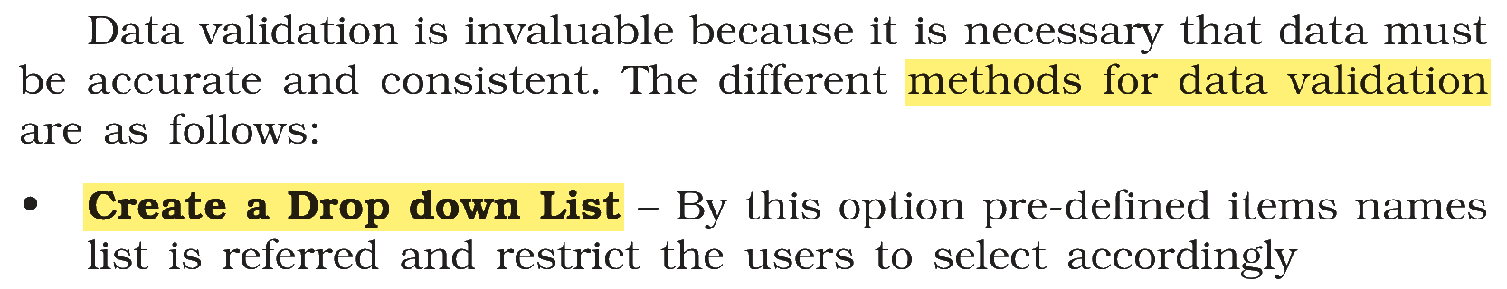 Extract from the NCERT textbook