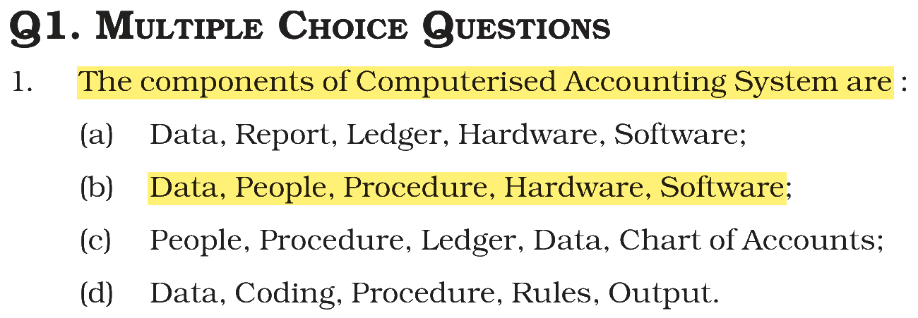 Extract from the NCERT textbook