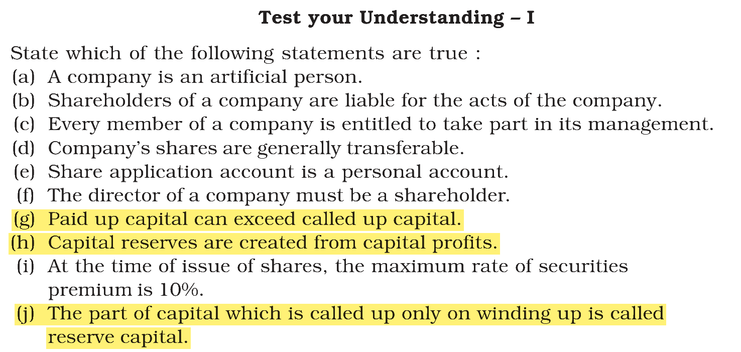 Extract from the NCERT textbook