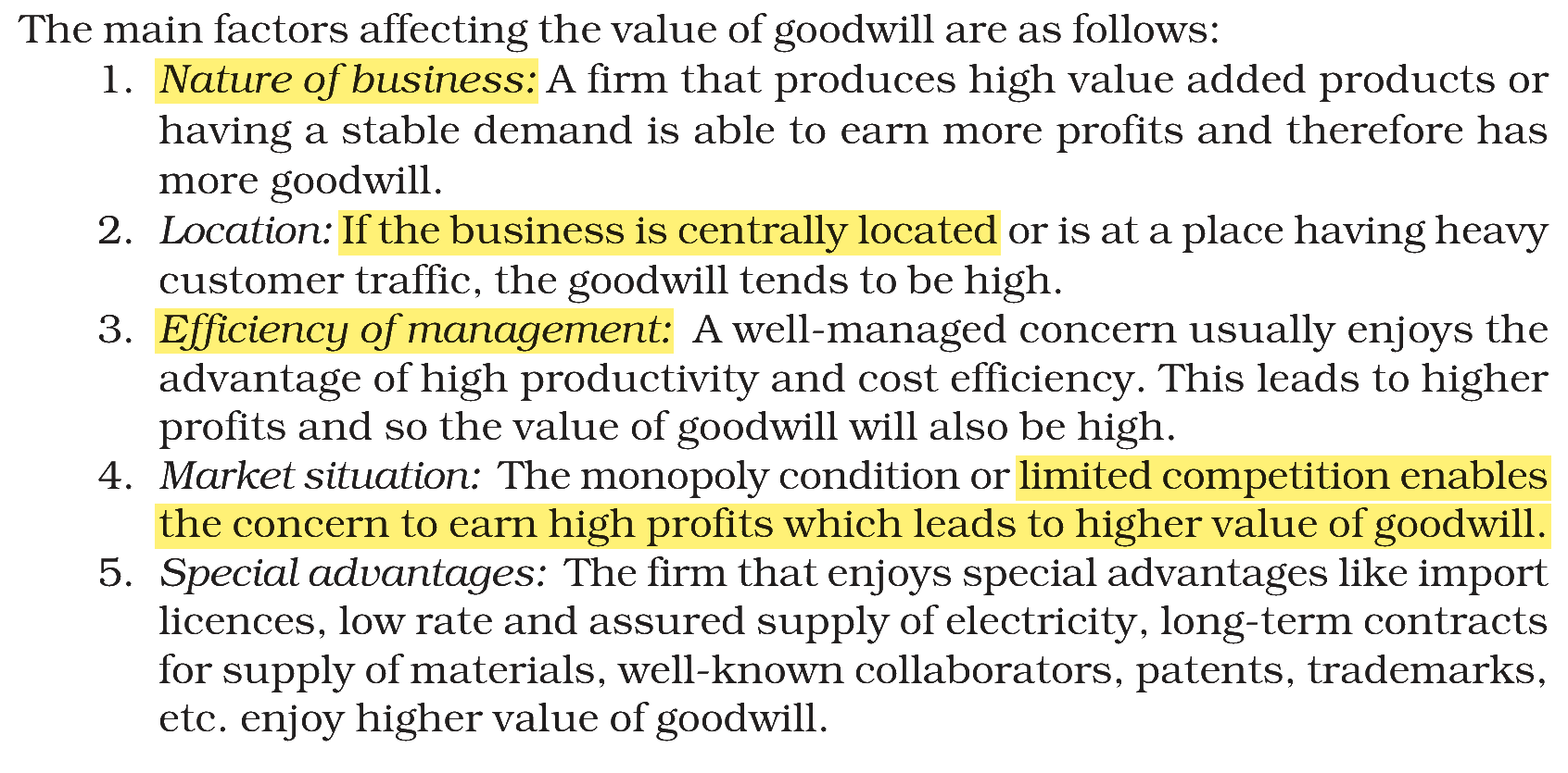 Extract from the NCERT textbook