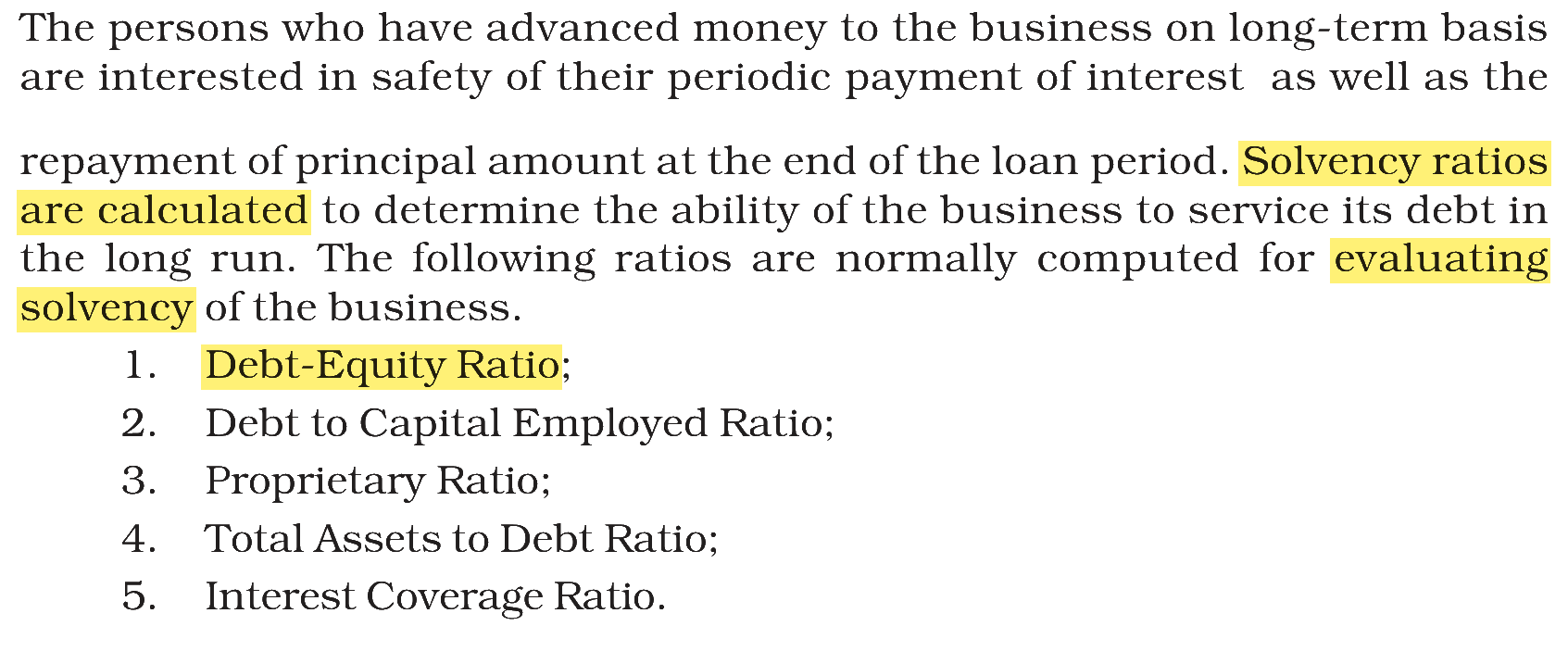 Extract from the NCERT textbook