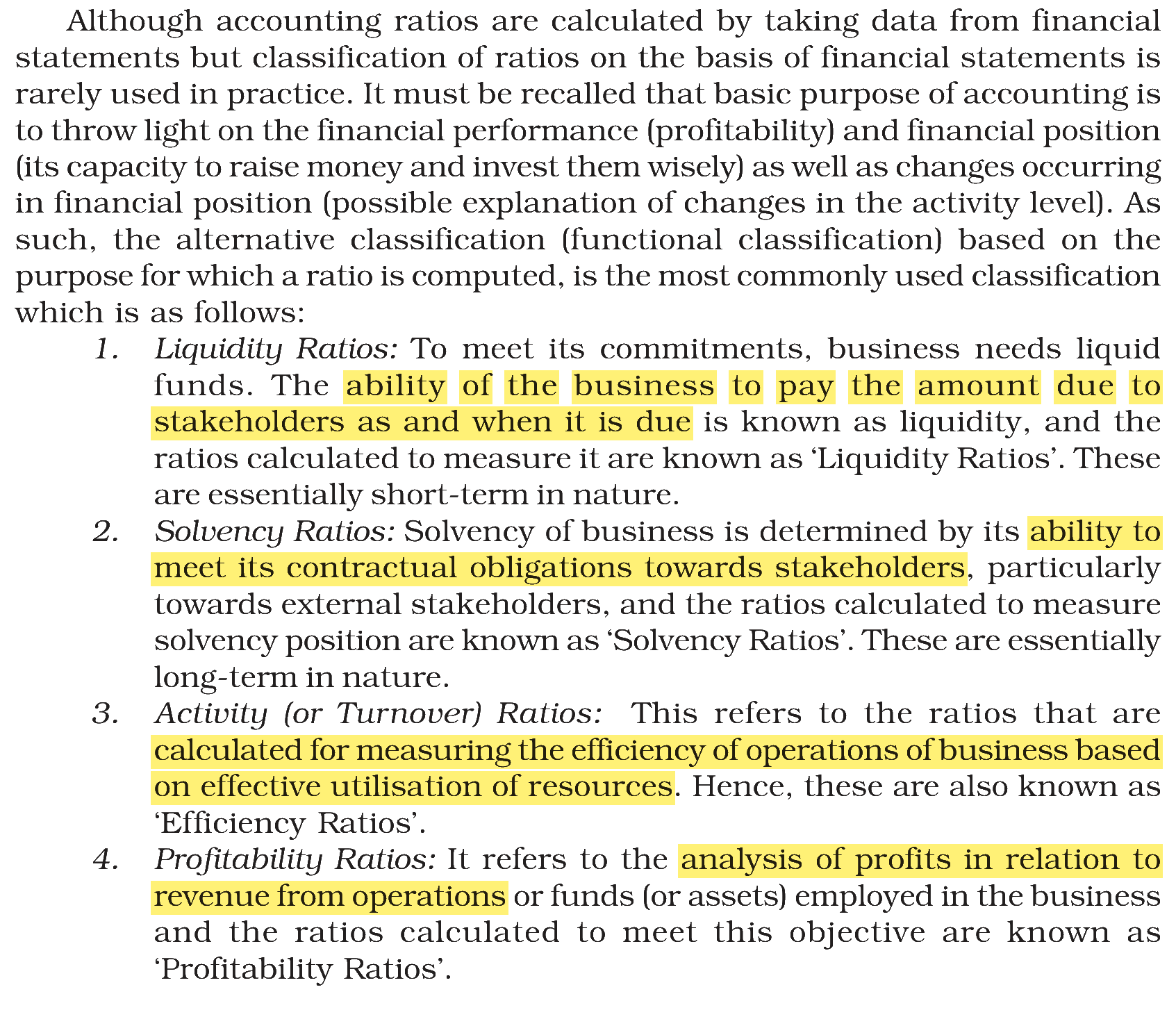 Extract from the NCERT textbook