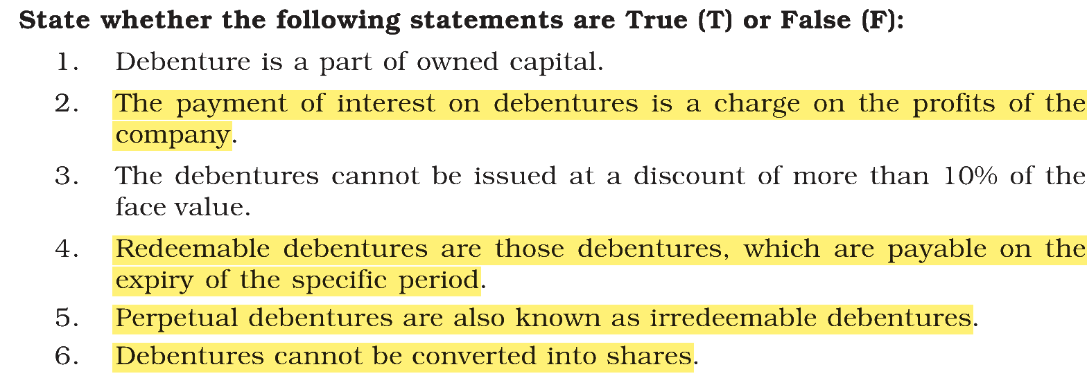 Extract from the NCERT textbook