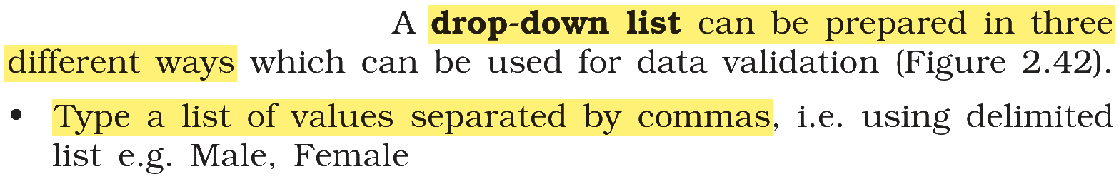 Extract from the NCERT textbook