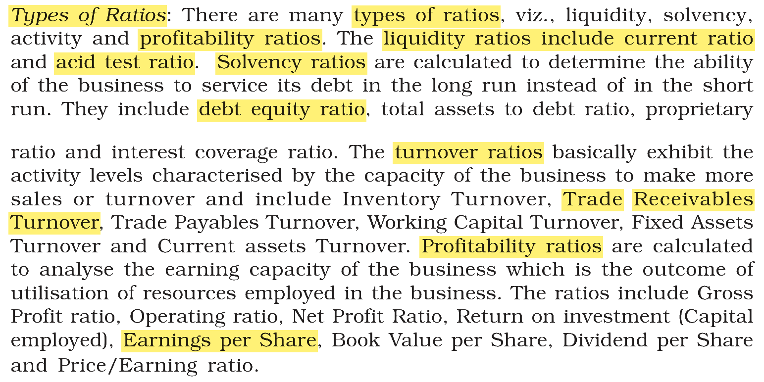Extract from the NCERT textbook