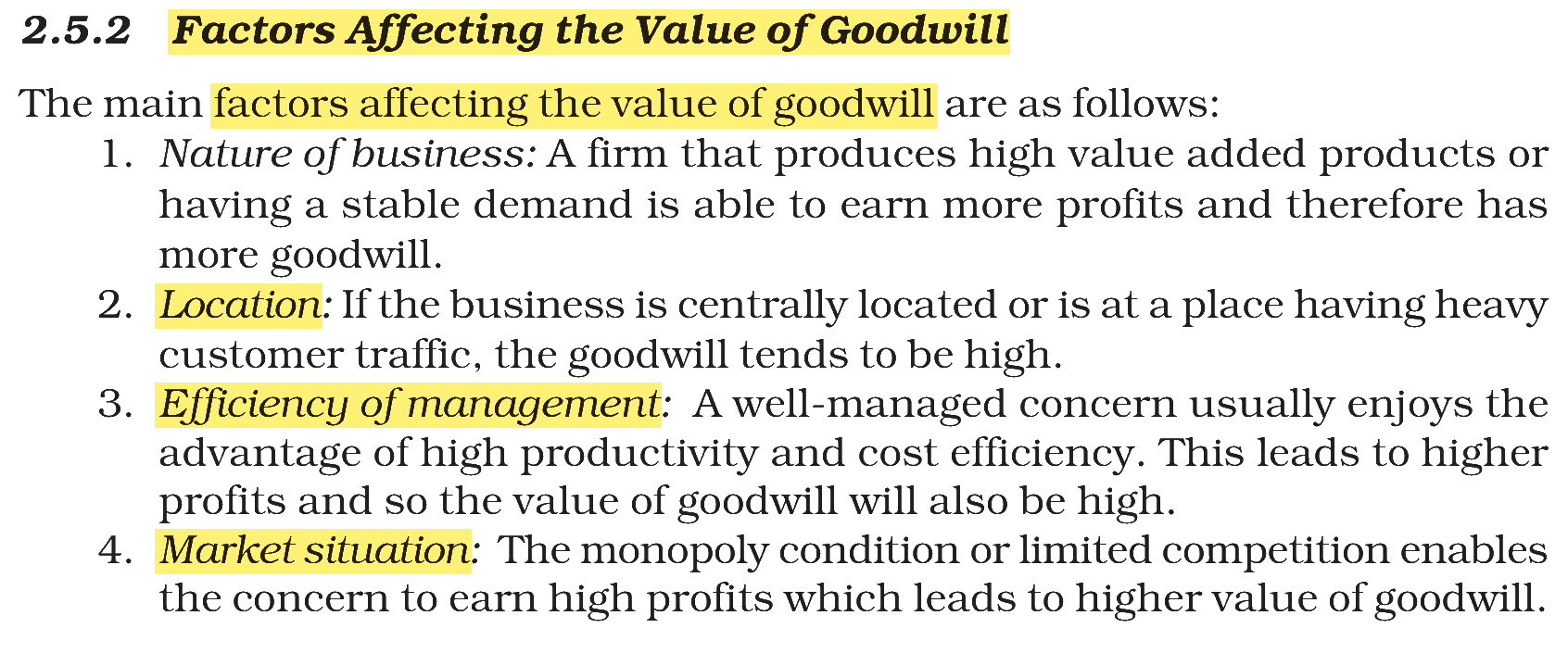 Extract from the NCERT textbook