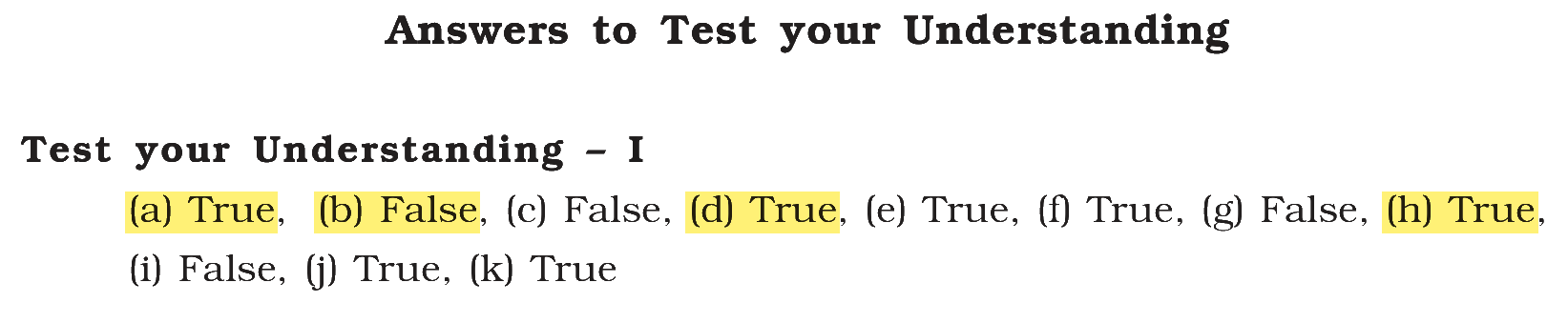 Extract from the NCERT textbook
