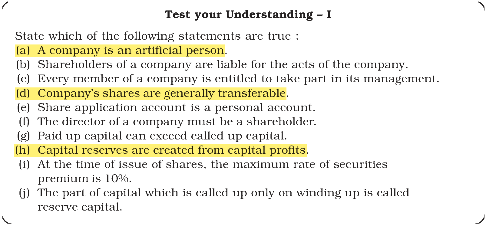 Extract from the NCERT textbook