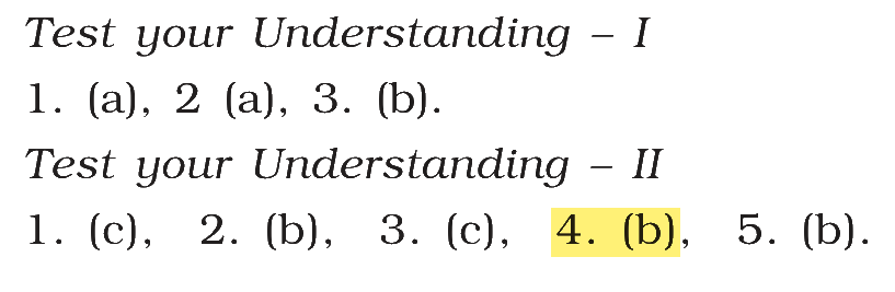 Extract from the NCERT textbook