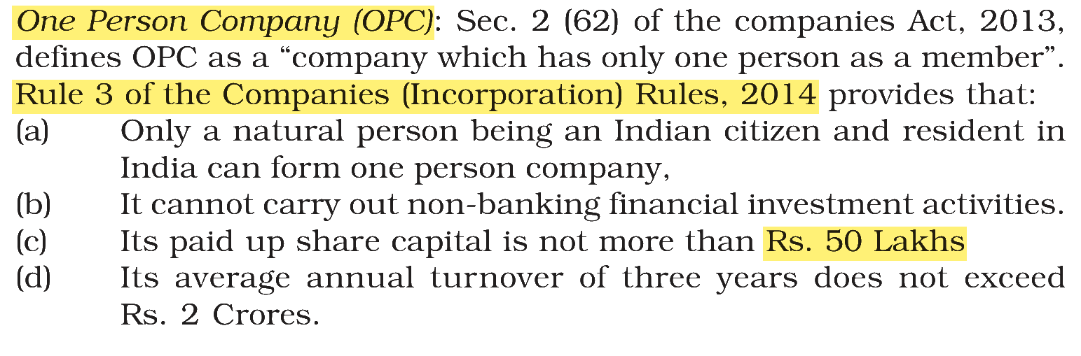 Extract from the NCERT textbook