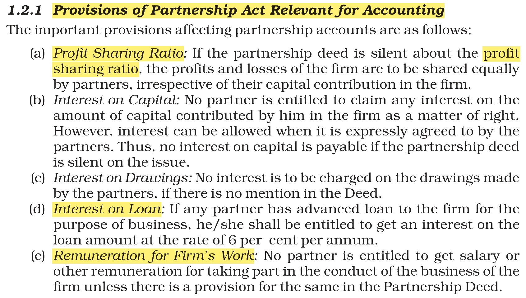 Extract from the NCERT textbook