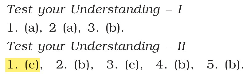 Extract from the NCERT textbook