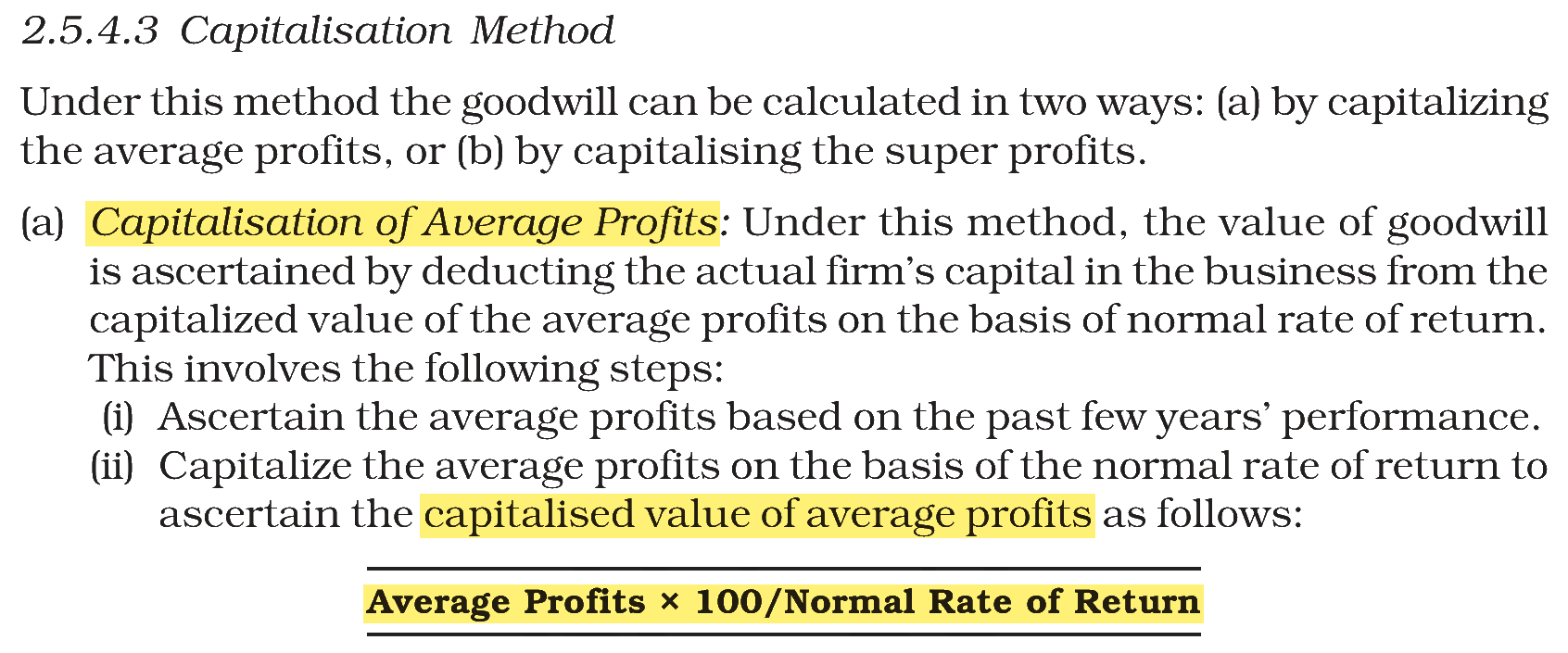 Extract from the NCERT textbook