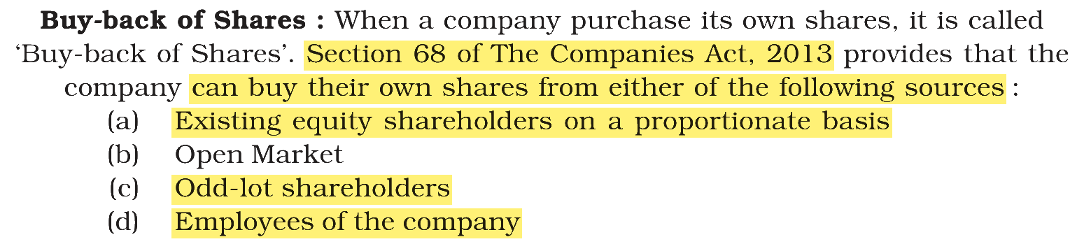 Extract from the NCERT textbook