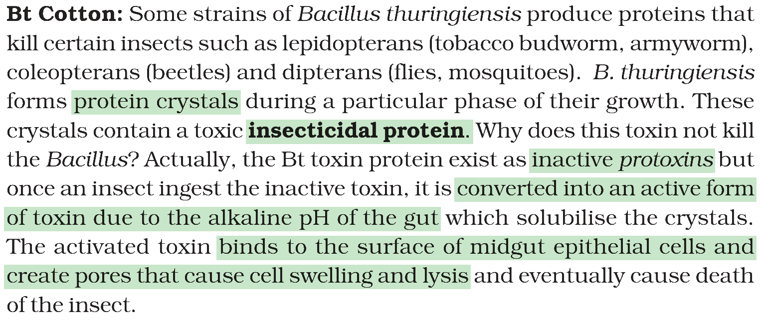 Textbook extract