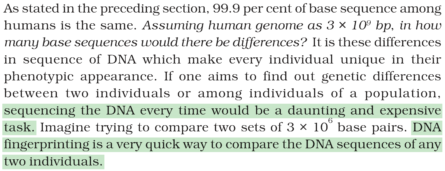 Textbook extract