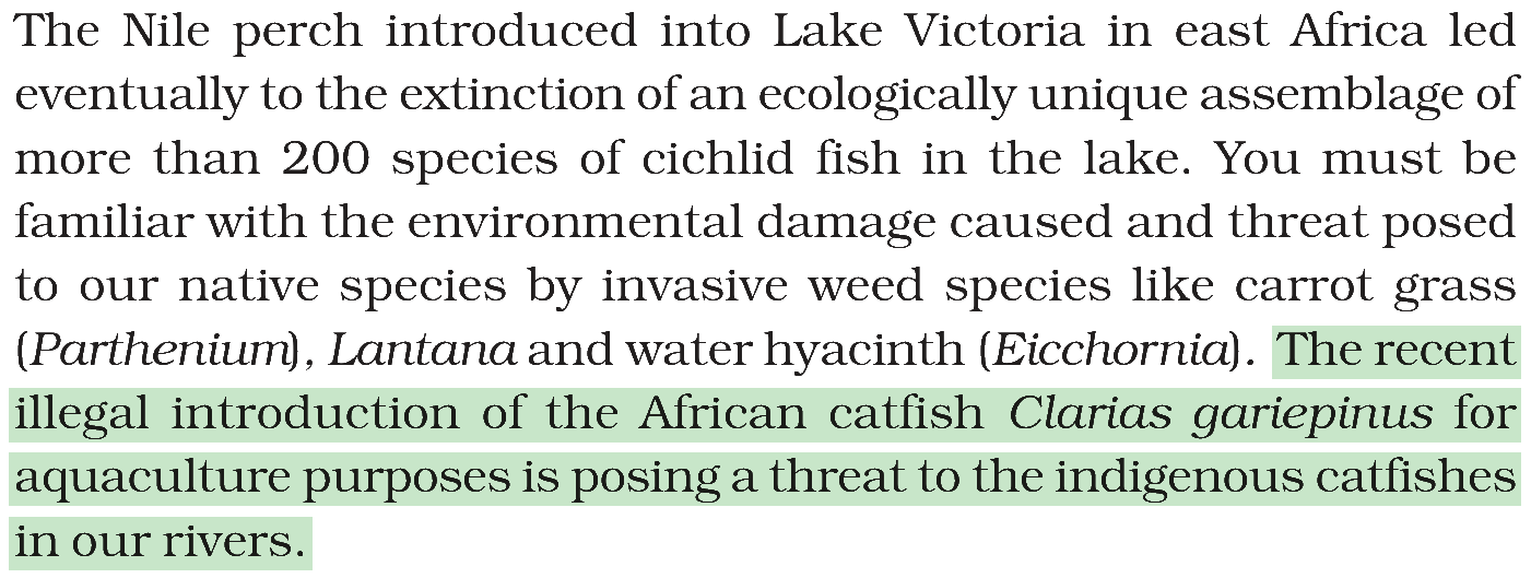 Textbook extract