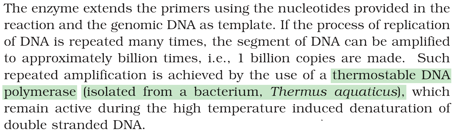 Textbook extract