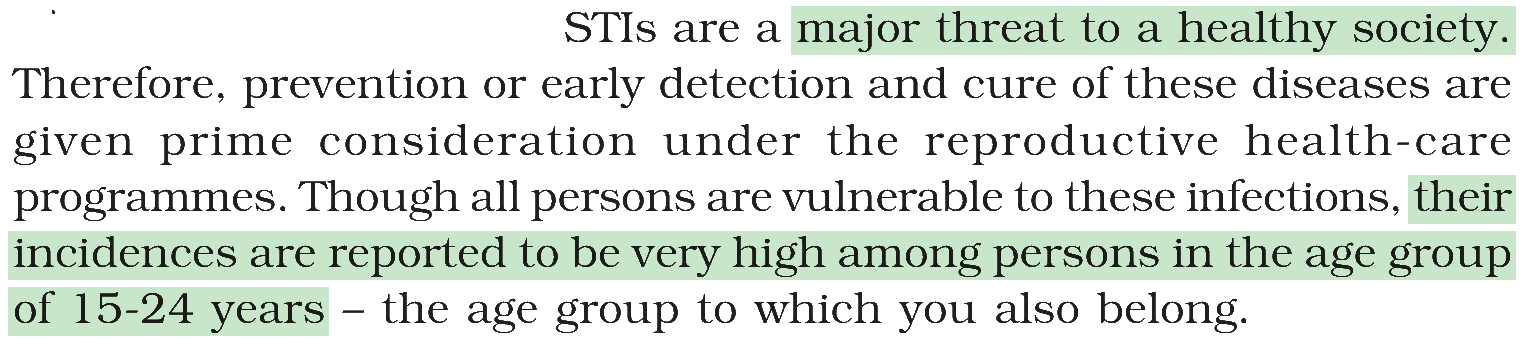 Textbook extract