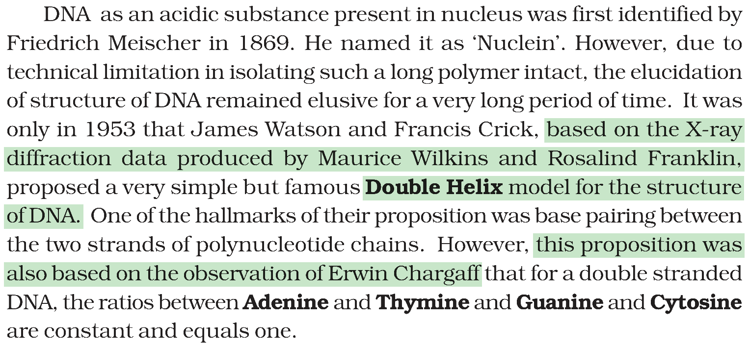 Textbook extract
