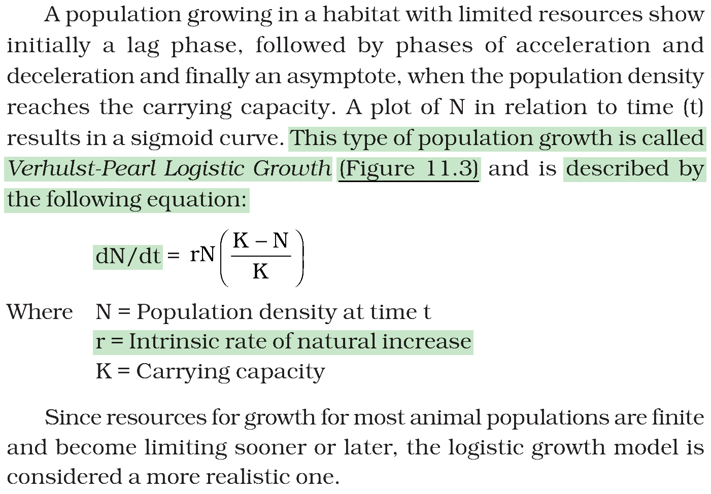 Textbook extract