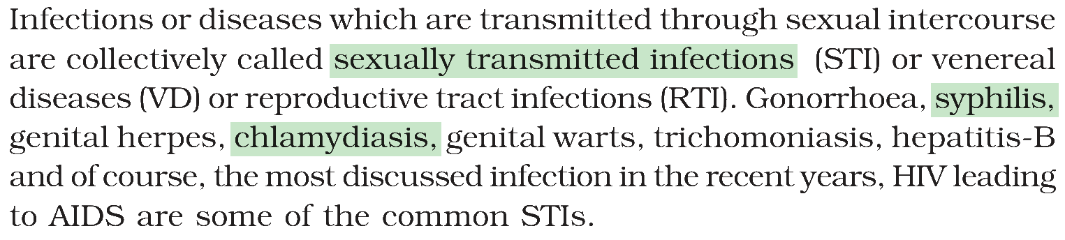 Textbook extract