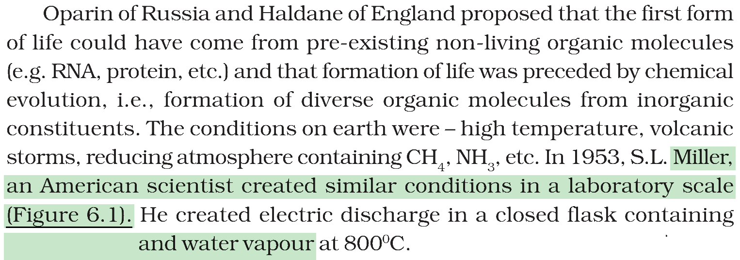 Textbook extract
