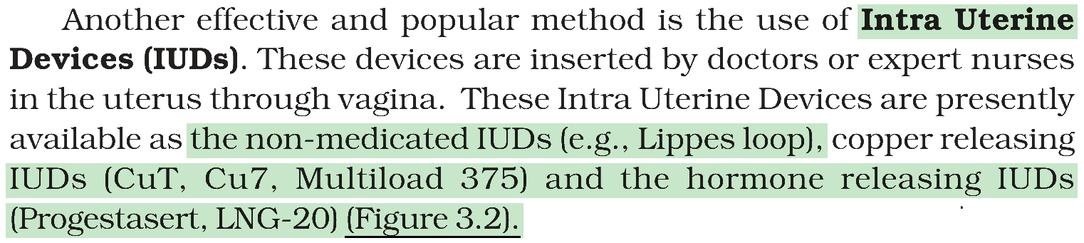 Textbook extract