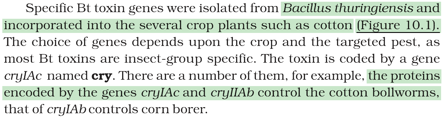 Textbook extract