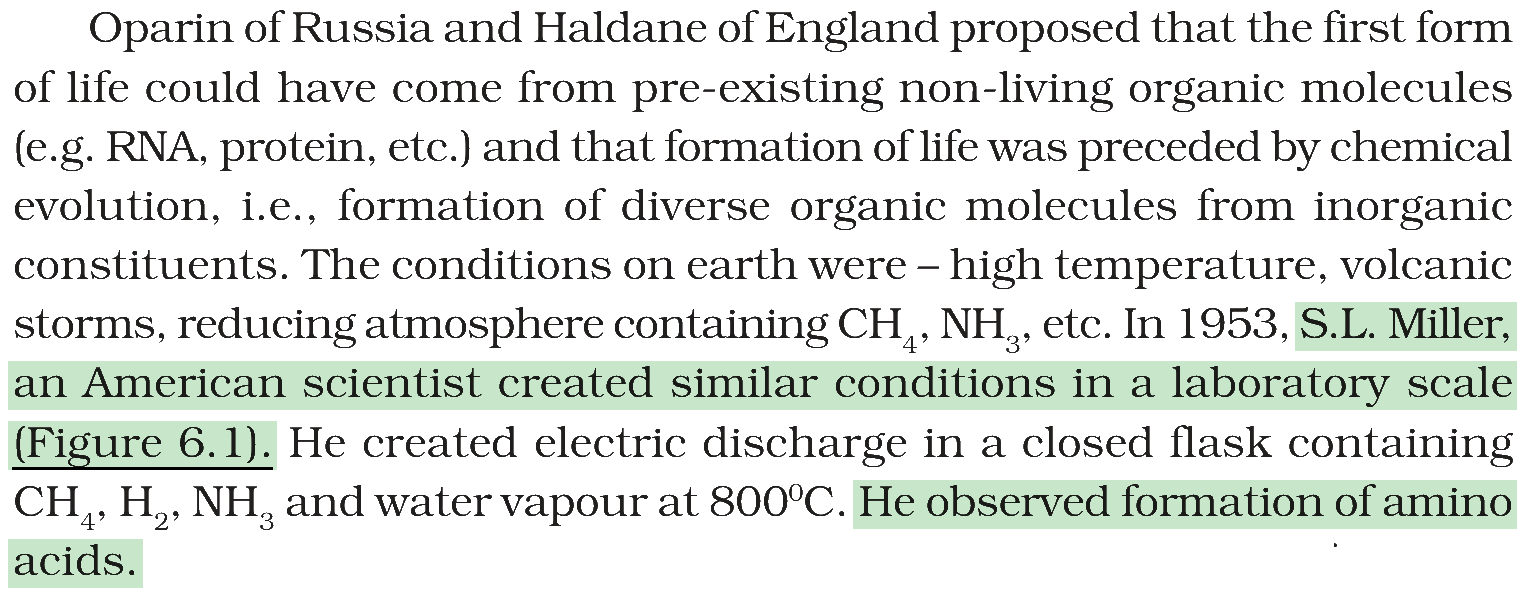 Textbook extract
