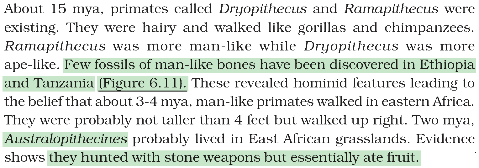 Textbook extract
