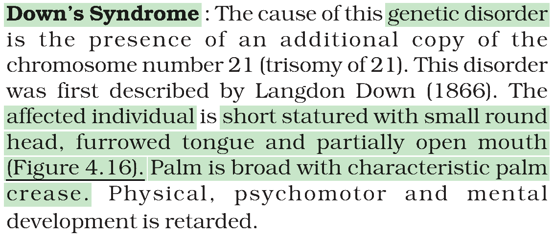 Textbook extract